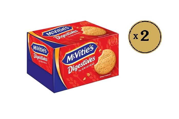 McVitie's Keks Digestives Original 250g, carton pack, 2 komada