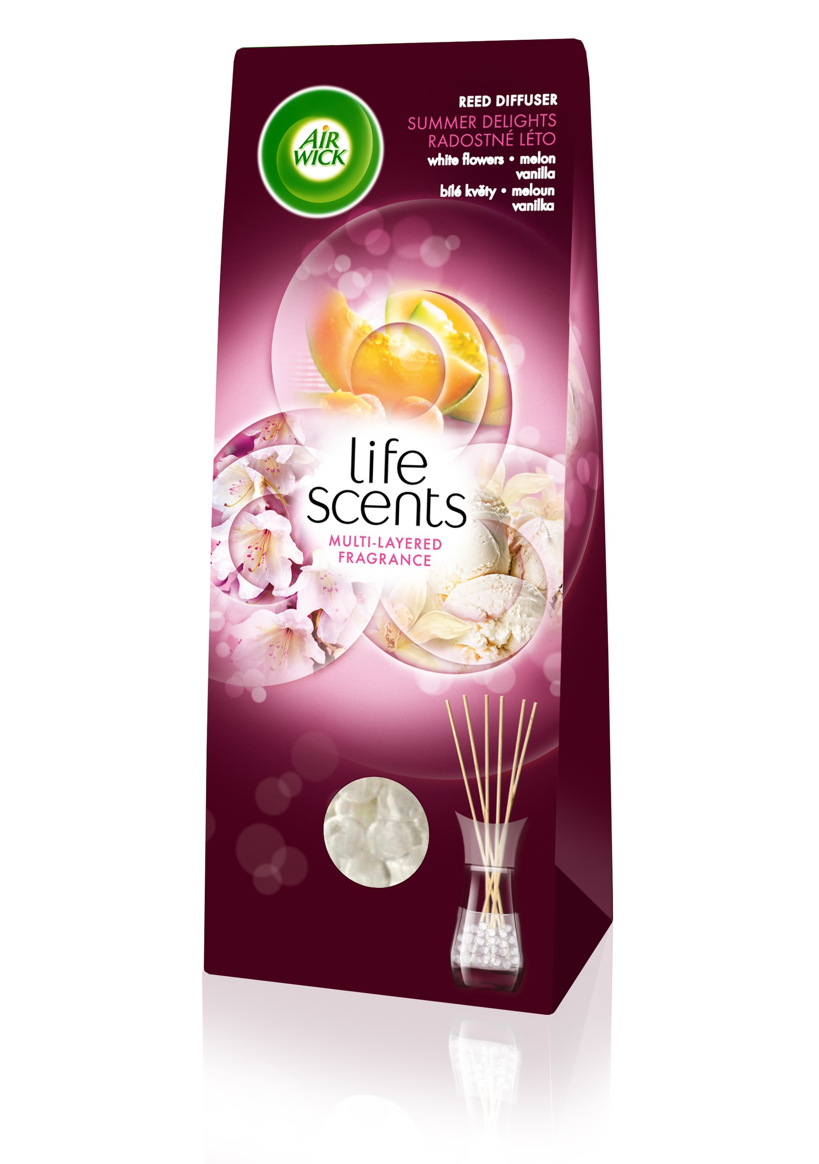 AIRWICK Mirisni štapići Čari leta, 30ml