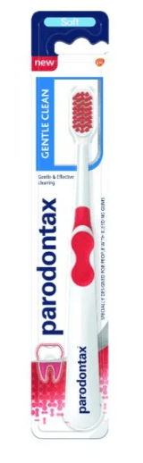PARODONTAX TB Četkica za zube Extra Soft, Belo-crvena