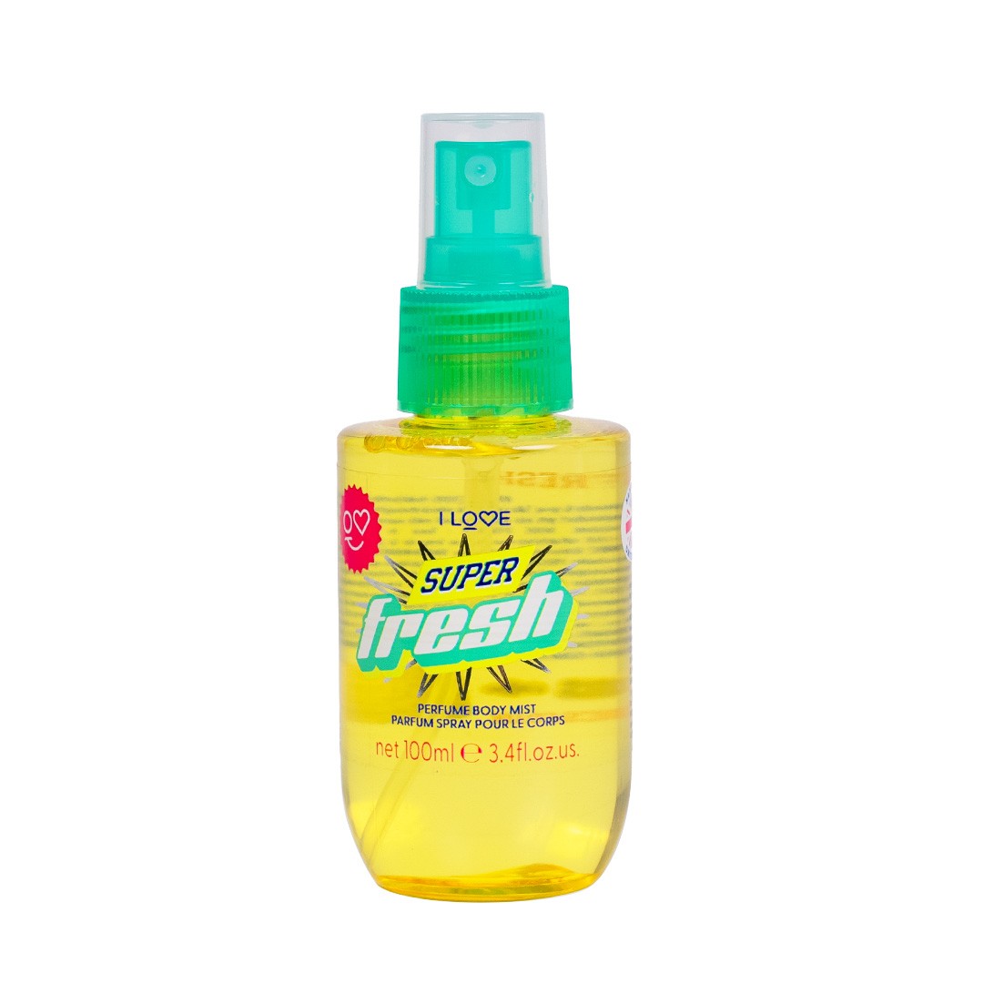 I Love Parfemisani sprej za telo Super Fresh 100 ml