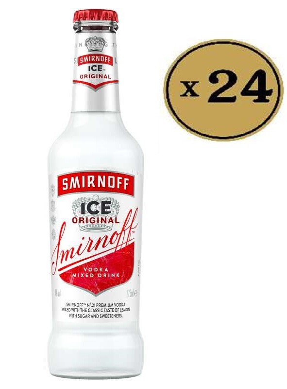Smirnoff Ice Blue Vodka, 0.275l, 24 komada