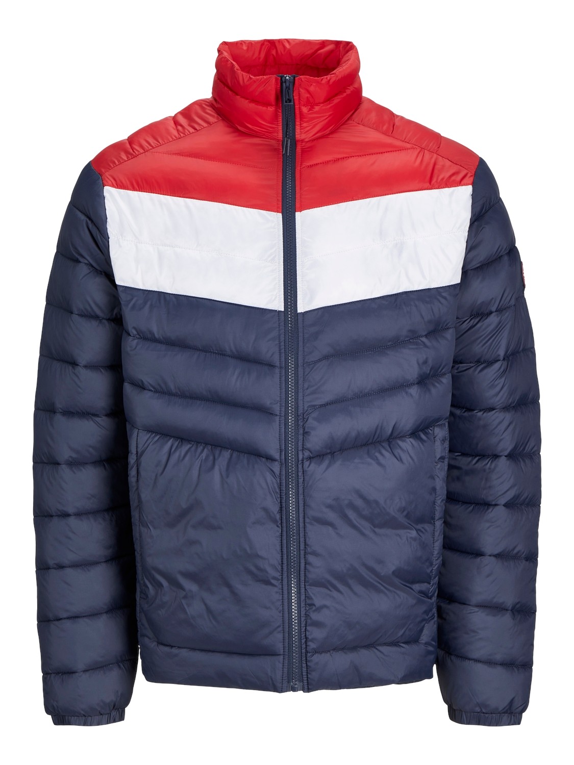 JACK & JONES Muška jakna 12258444, Teget-crvena
