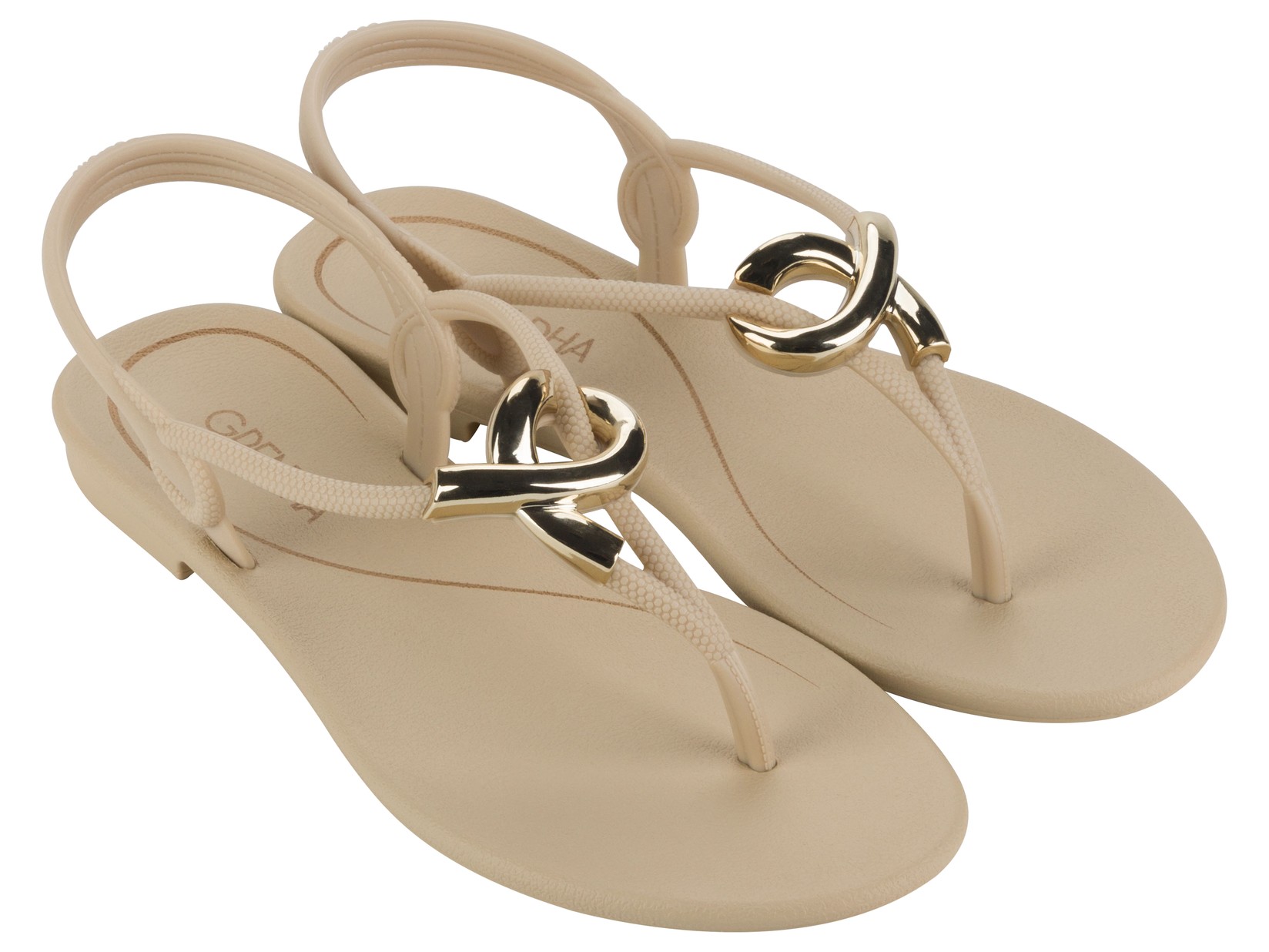 Grendha Ženske sandale 18869-AT688, Cacau Enlace Sand Ad, Bež