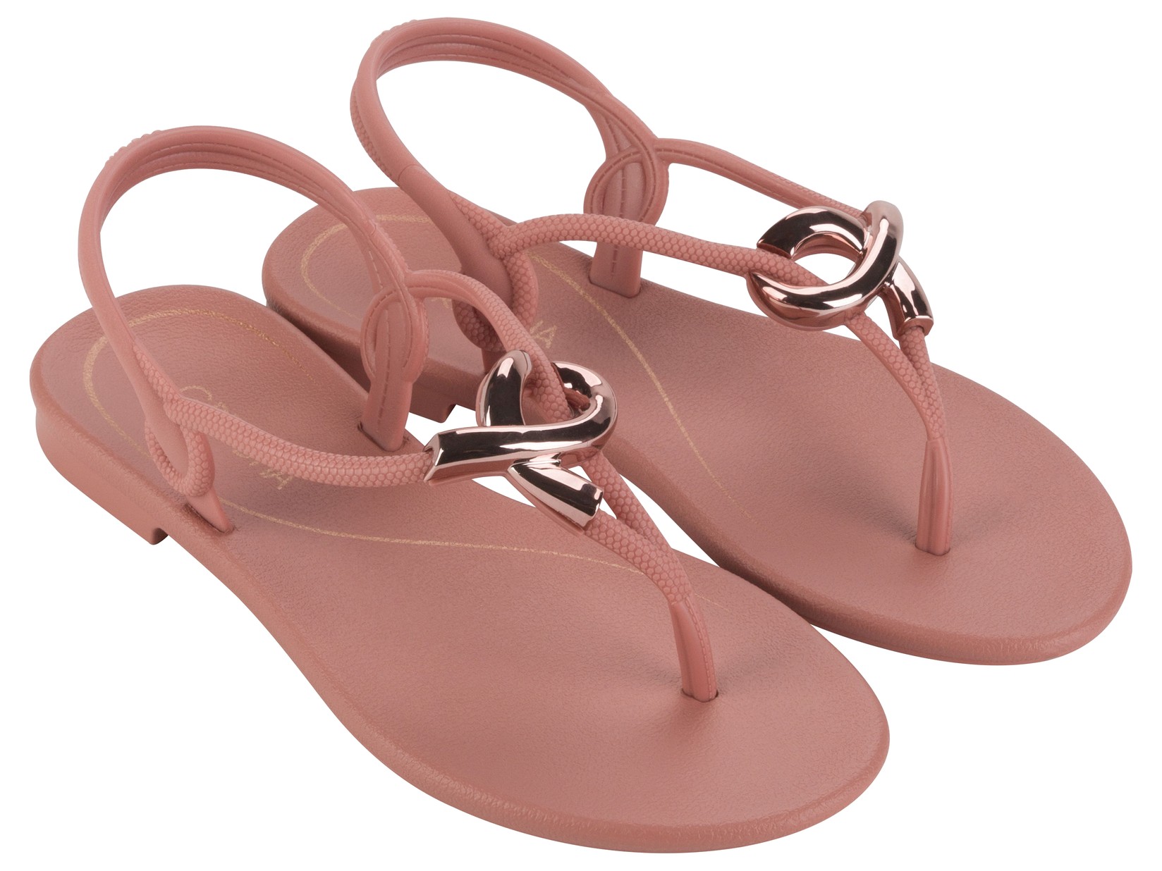 Grendha Ženske sandale 18869-AT689, Cacau Enlace Sand Ad, Roze