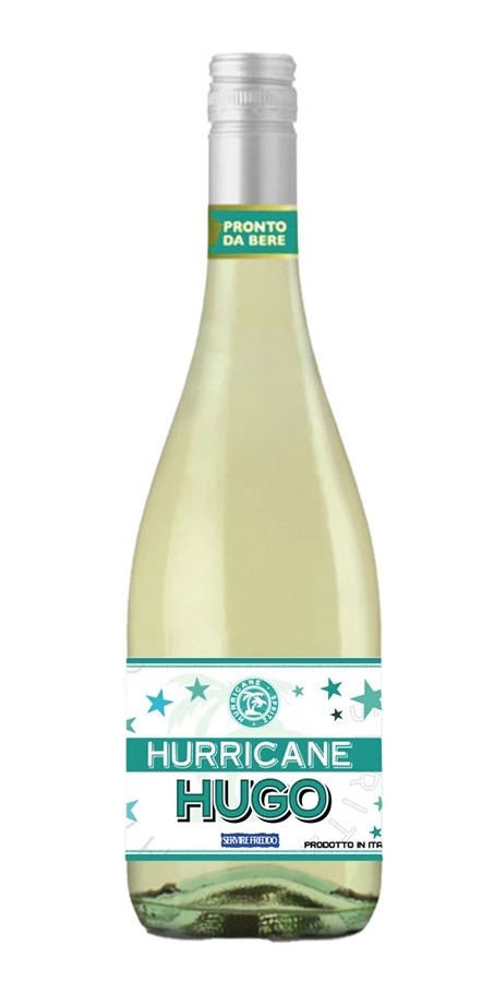 HURRICANE HUGO Penušavo vino, 0.75l