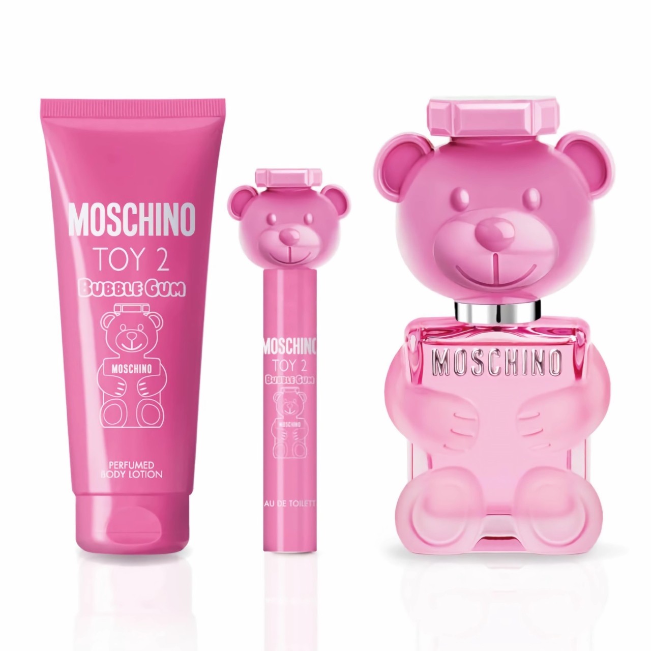 Moschino Ženski parfemski set Toy 2 Bubble Gum, EDT, 50 ml + Mleko za telo, 50 ml