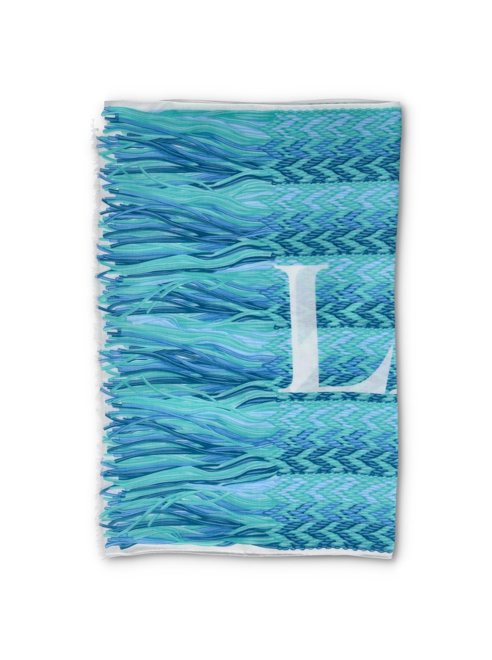 LANVIN Ženska marama 6L7018 S0622 4 plava