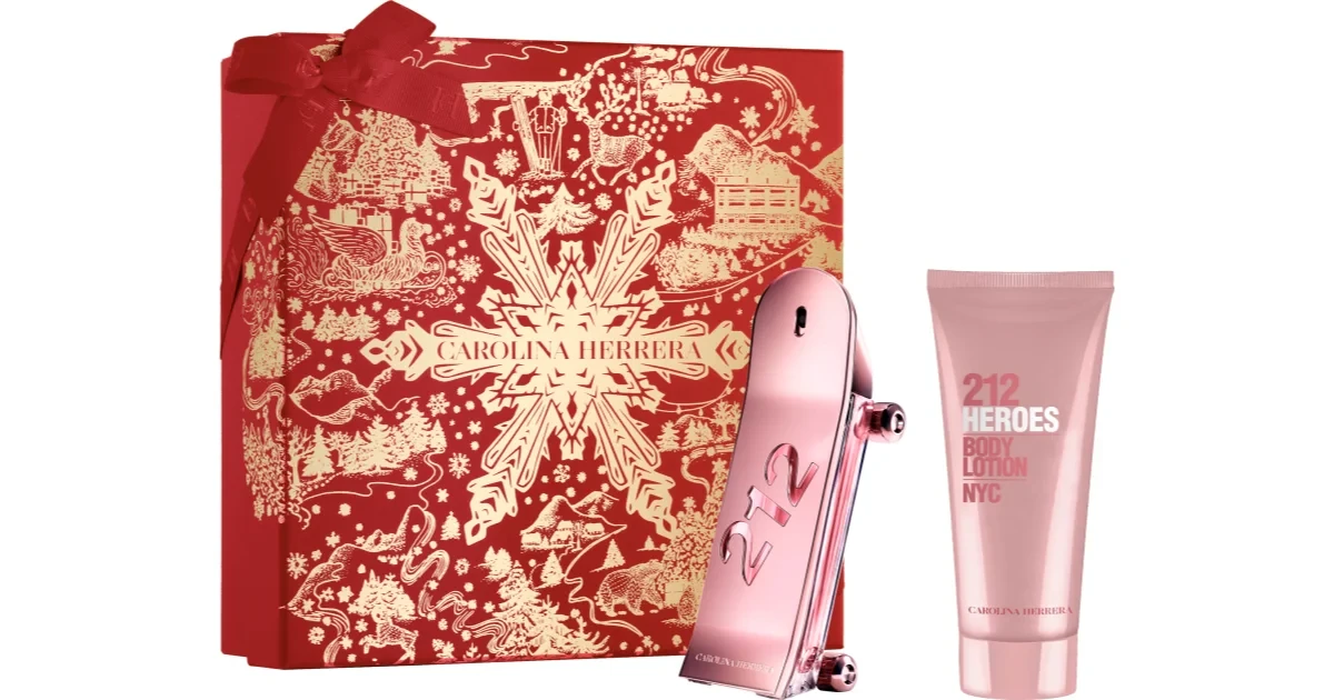 Carolina Herrera Ženski parfemski set 212 Heroes, EDP, 80 ml + Losion za telo, 100 ml