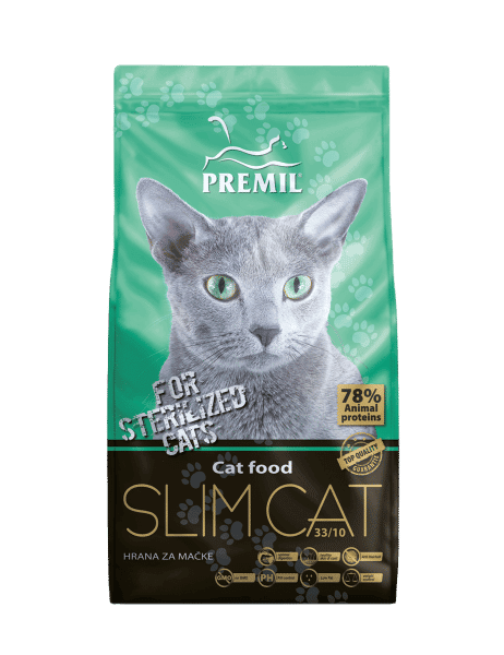 PREMIL Suva hrana za mačke Slim Cat 33/10 400g