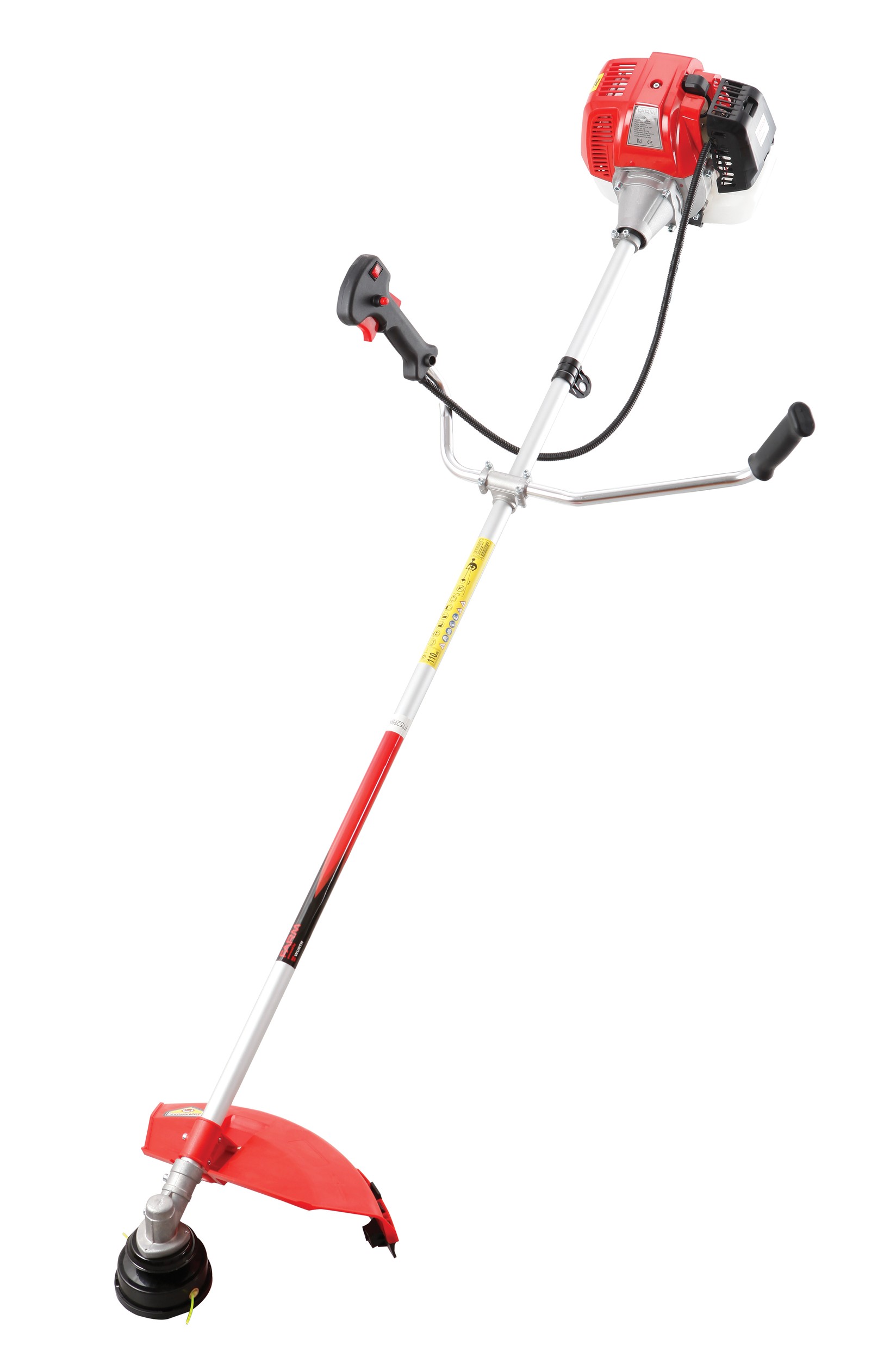 FARM Motorni trimer, 52cc, 26 mm, 1,6kW, Sa Basic bicycle ručkama, Pojas dvostruki