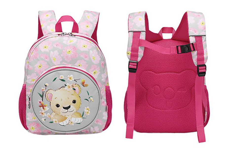 SCOOL Predškolski ranac za devojčice My First Backpack SC1563 ciklama