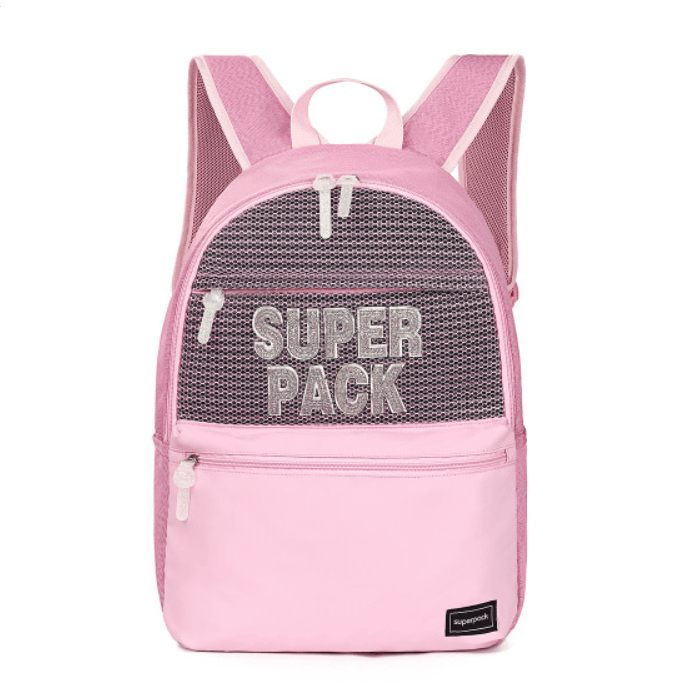 S-Cool Ženski ranac Teenage Superpack 45x30x15cm SC1662, Roze