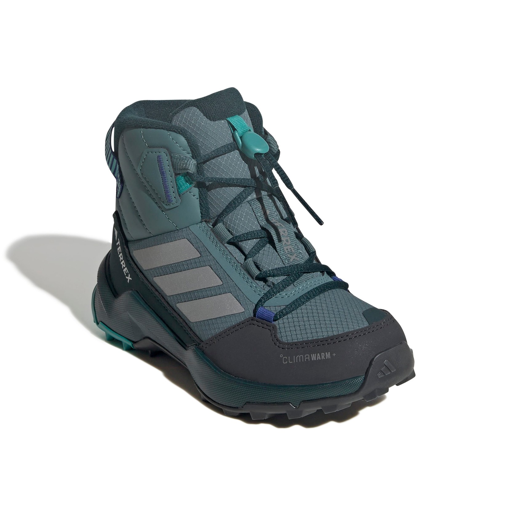 Adidas Patike za dečake Terrex Ax4R Cw+ Mid K, JS2923, Zelene