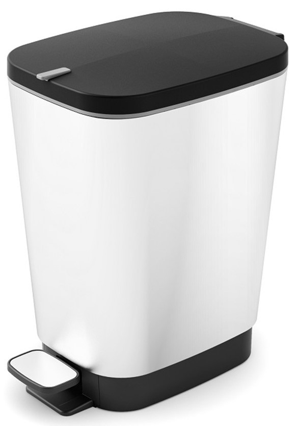 Kis Kanta za otpatke Chic s, 10l, Metalik, Siva