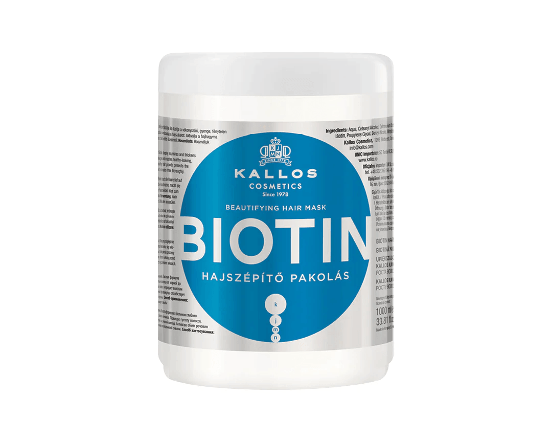 KALLOS  Biotin Maska za kosu, 1000ml