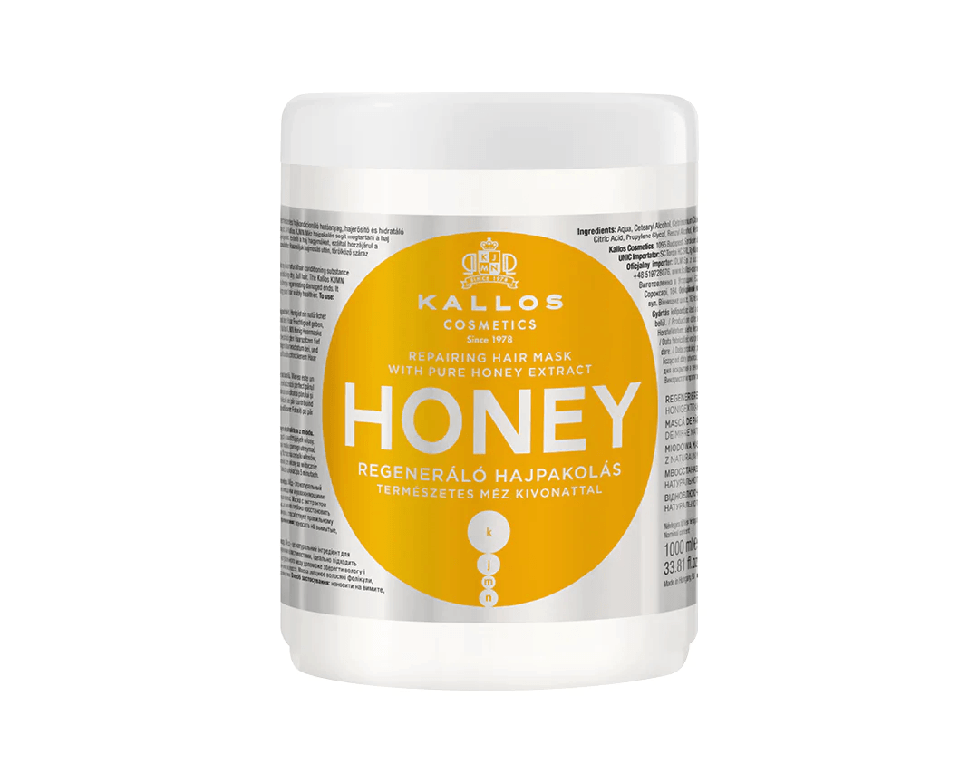KALLOS  Honey Maska za kosu, 1000ml