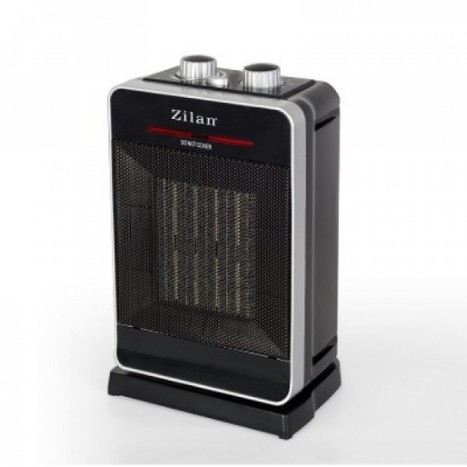 ZILAN Rotirajuća keramička grejalica ZLN3215, 2000W, Crna