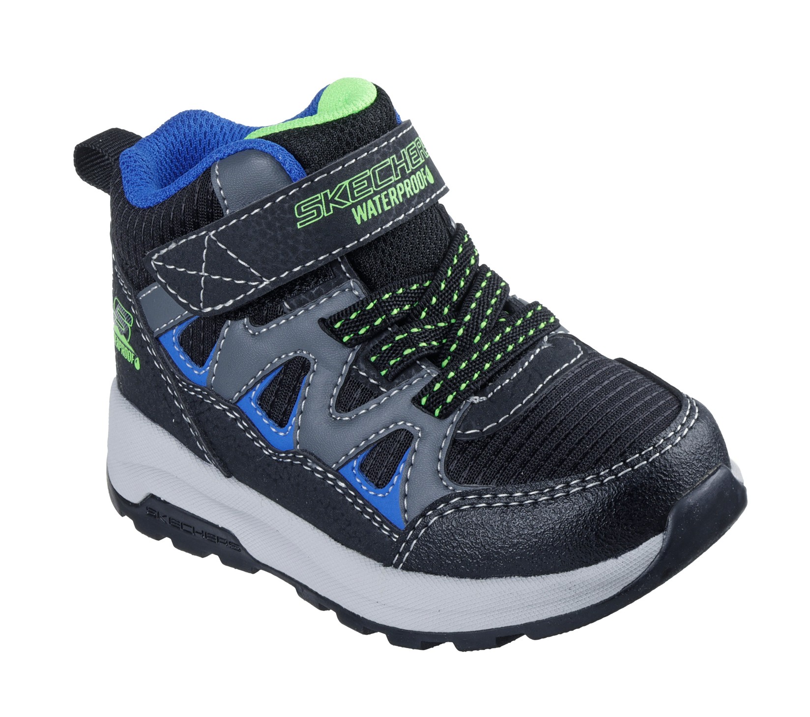 Skechers Čizme za dečake Storm Blazer - Drizzle Squad, 406377N-BKBL, Crne