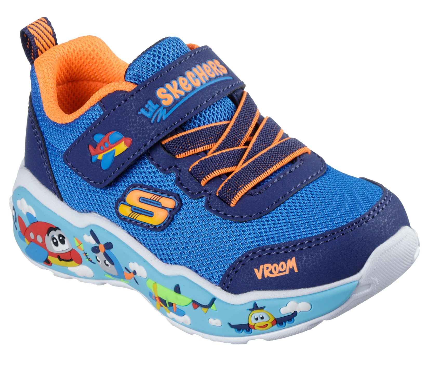 Skechers Patike za dečake Play Scene, 407312N-BLNV, Plave