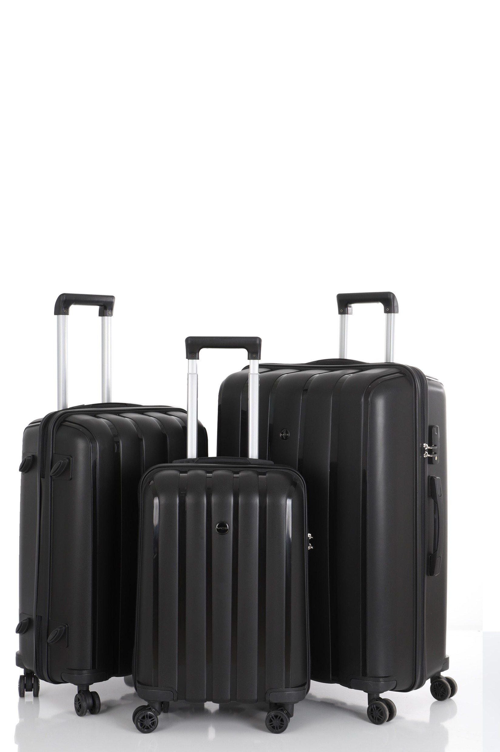 MCS Set kofera 3/1 V305, Crni