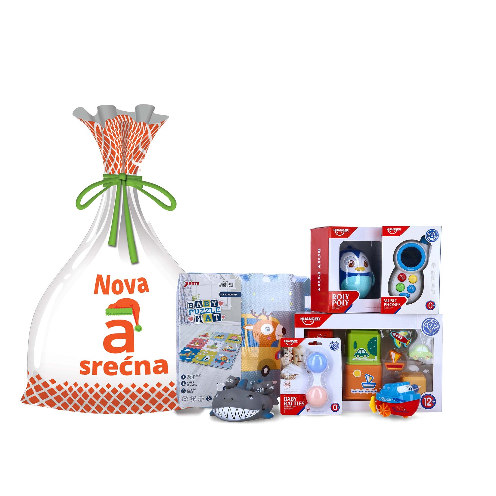 Novogodišnji paketić za dečake 0-2 godine