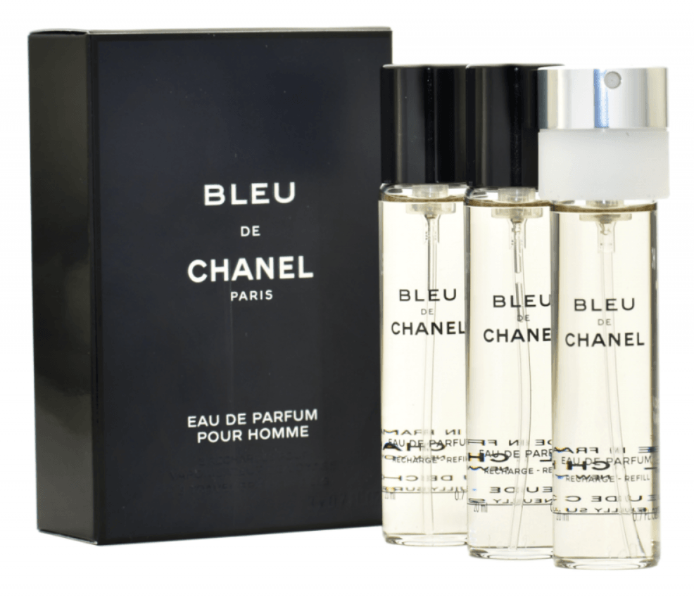 Chanel Set muških parfema Bleu De Chanel, 20 ml, 3 komada