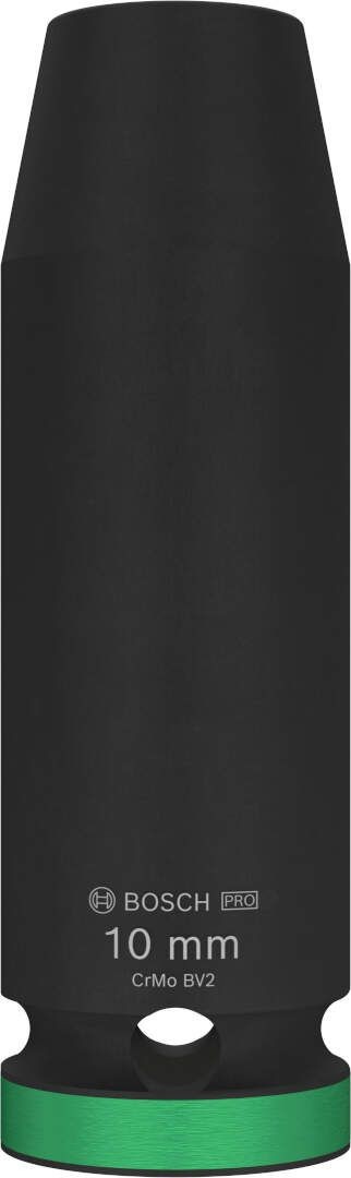 Bosch Kovani nasadni ključ 10mm, duboki, 1/2" PRO Impact Socket 2608003044