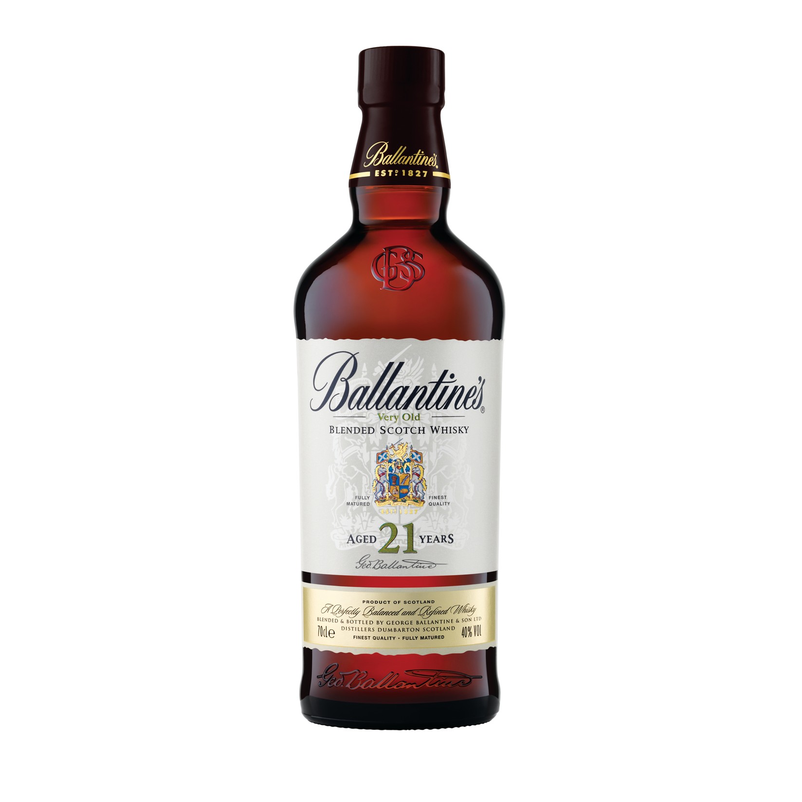 Ballantine's Viski, 21 Year old, 0.7l