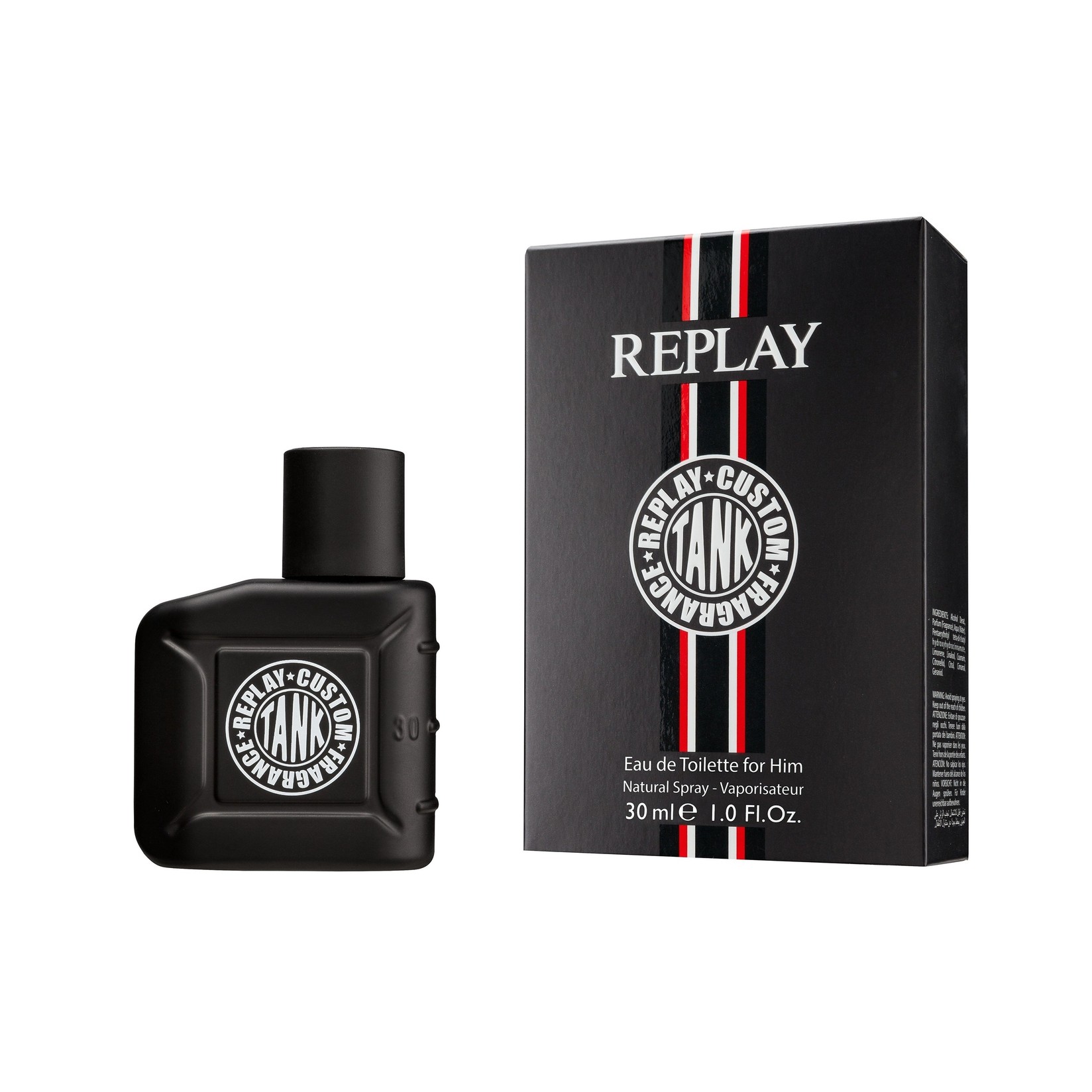 Replay Muška toaletna voda Tank Custom For Him, EDTV, 30 ml