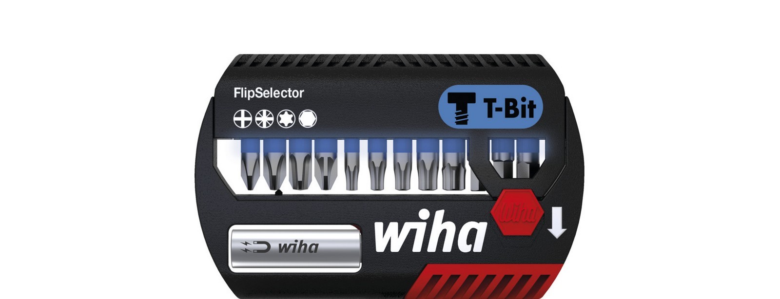 WIHA 41826 FlipSelector T Set bitova, 25 mm, 1/4", 14 delova