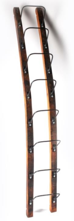 STRONG WOOD STUFF VELIČKOVIĆ Polica za vino, 8 flaša, Braon