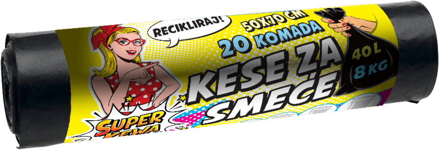 Super Kewa Kese za smeće, 20 komada