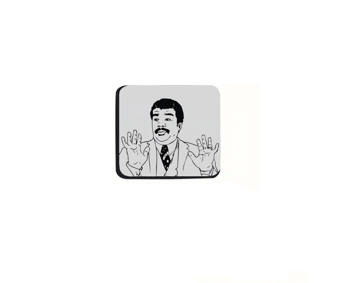 Podmetači za čaše, Sivo- crni