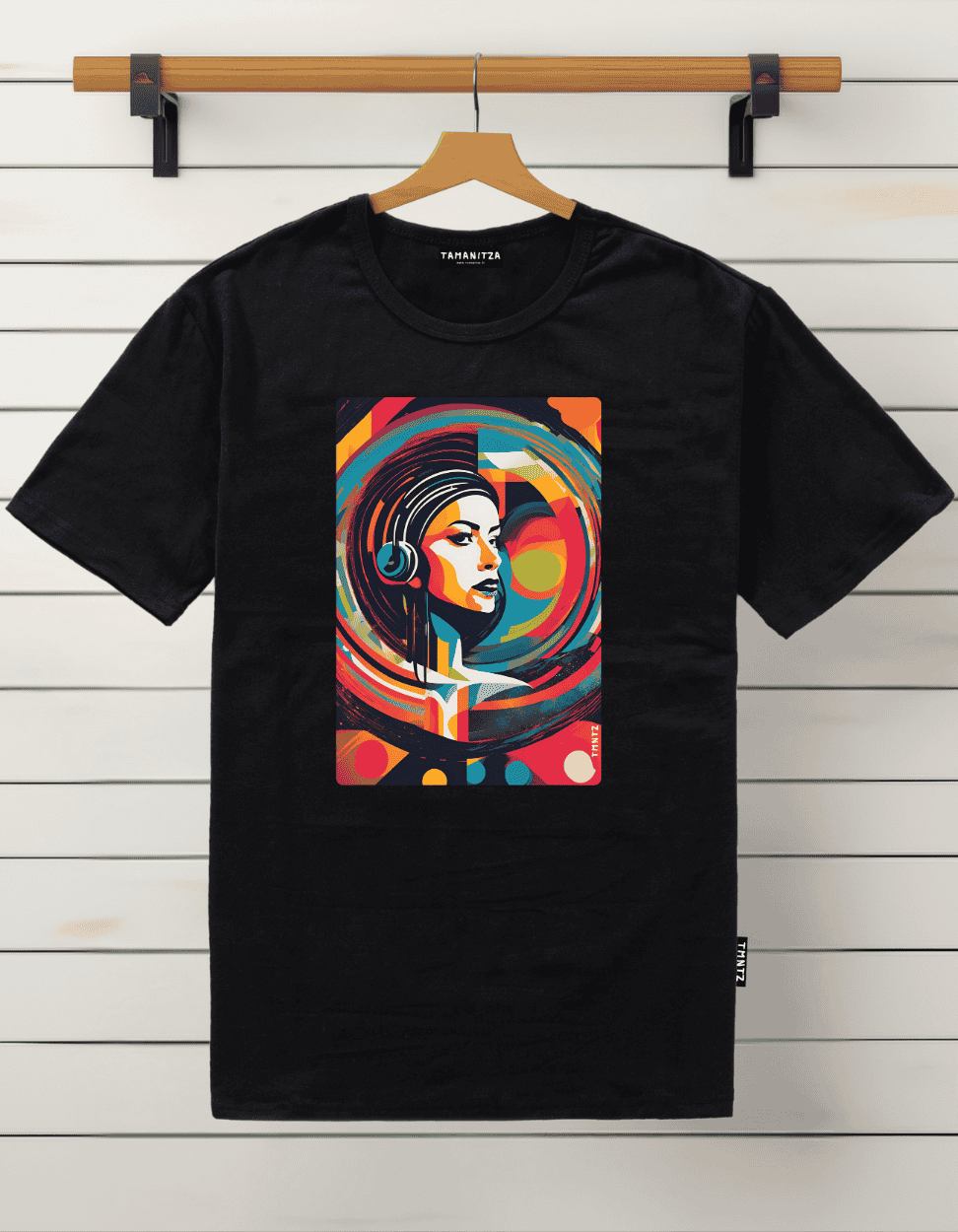 Tamanitza Muška majica DEVOJKA, Crna