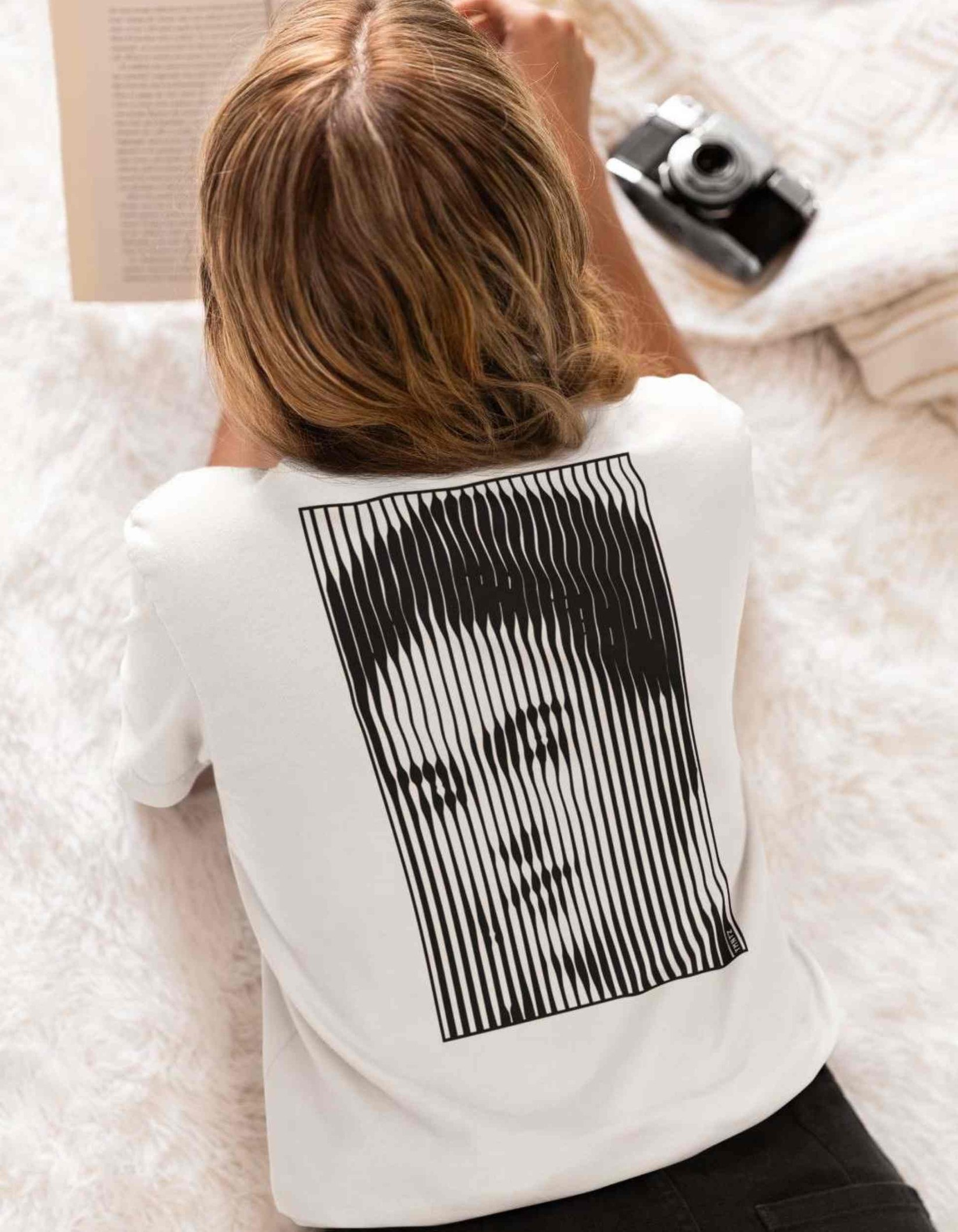 Tamanitza Ženska majica FRIDA, Bela