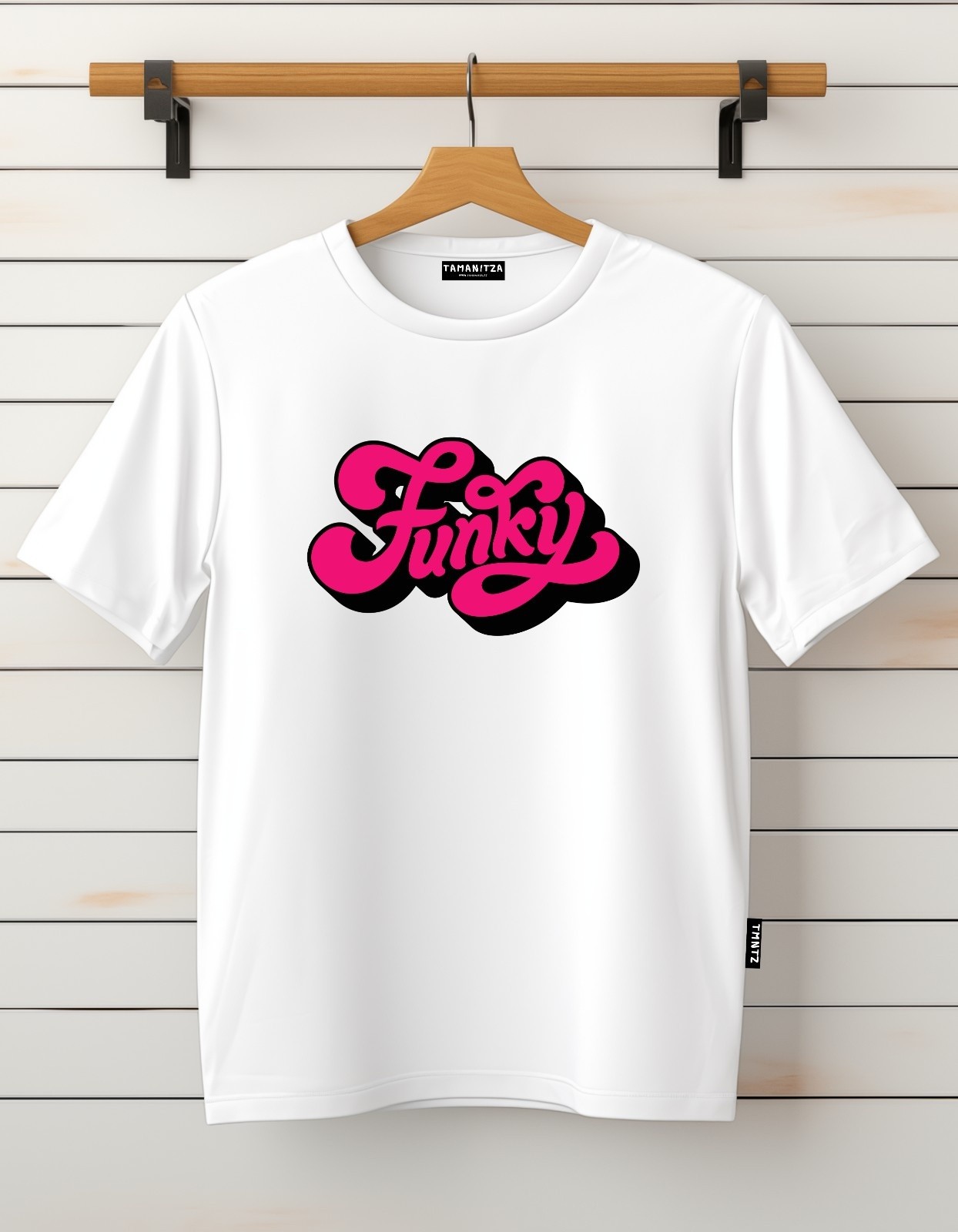 Tamanitza Ženska majica FUNKY PINK, Bela