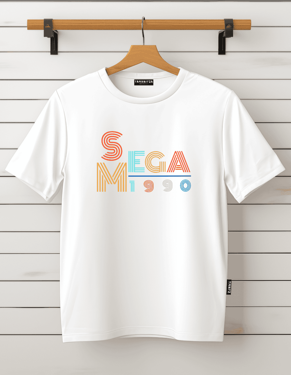 Tamanitza Ženska majica SEGA-MEGA, Bela