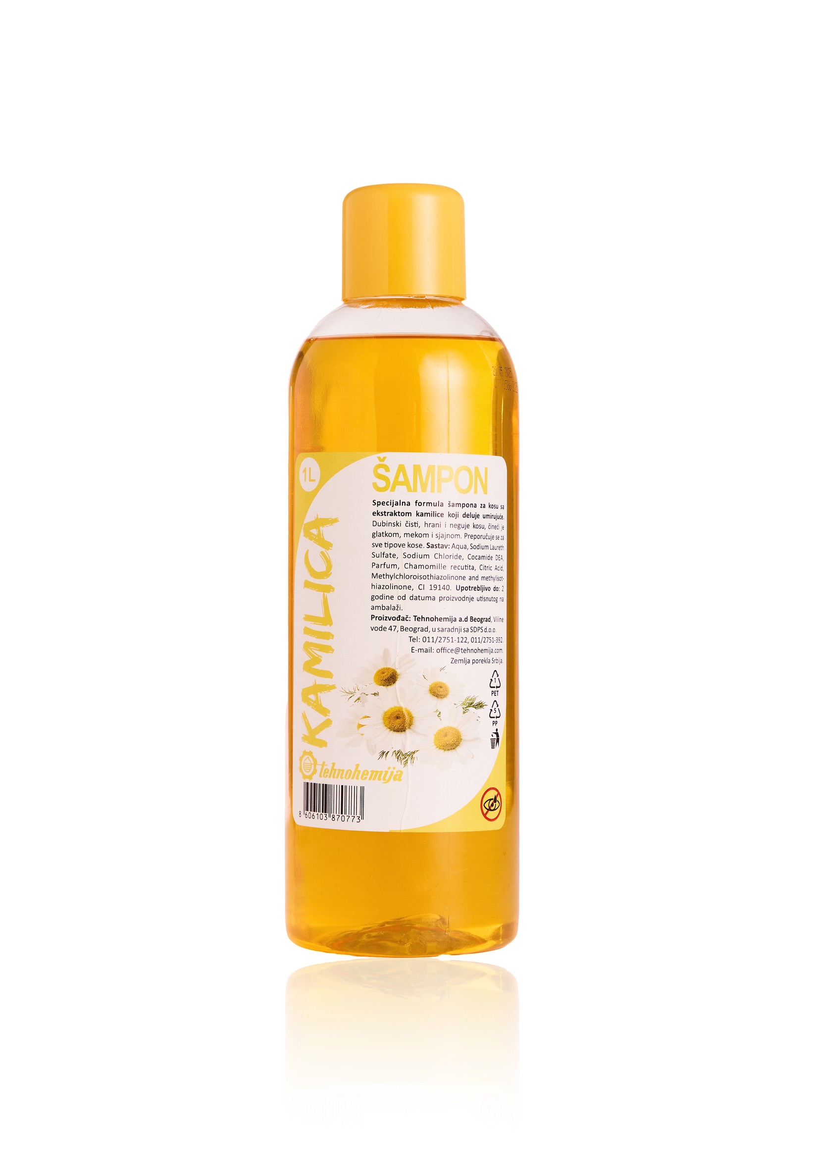 Tehnohemija Šampon za kosu Kamilica, 1l