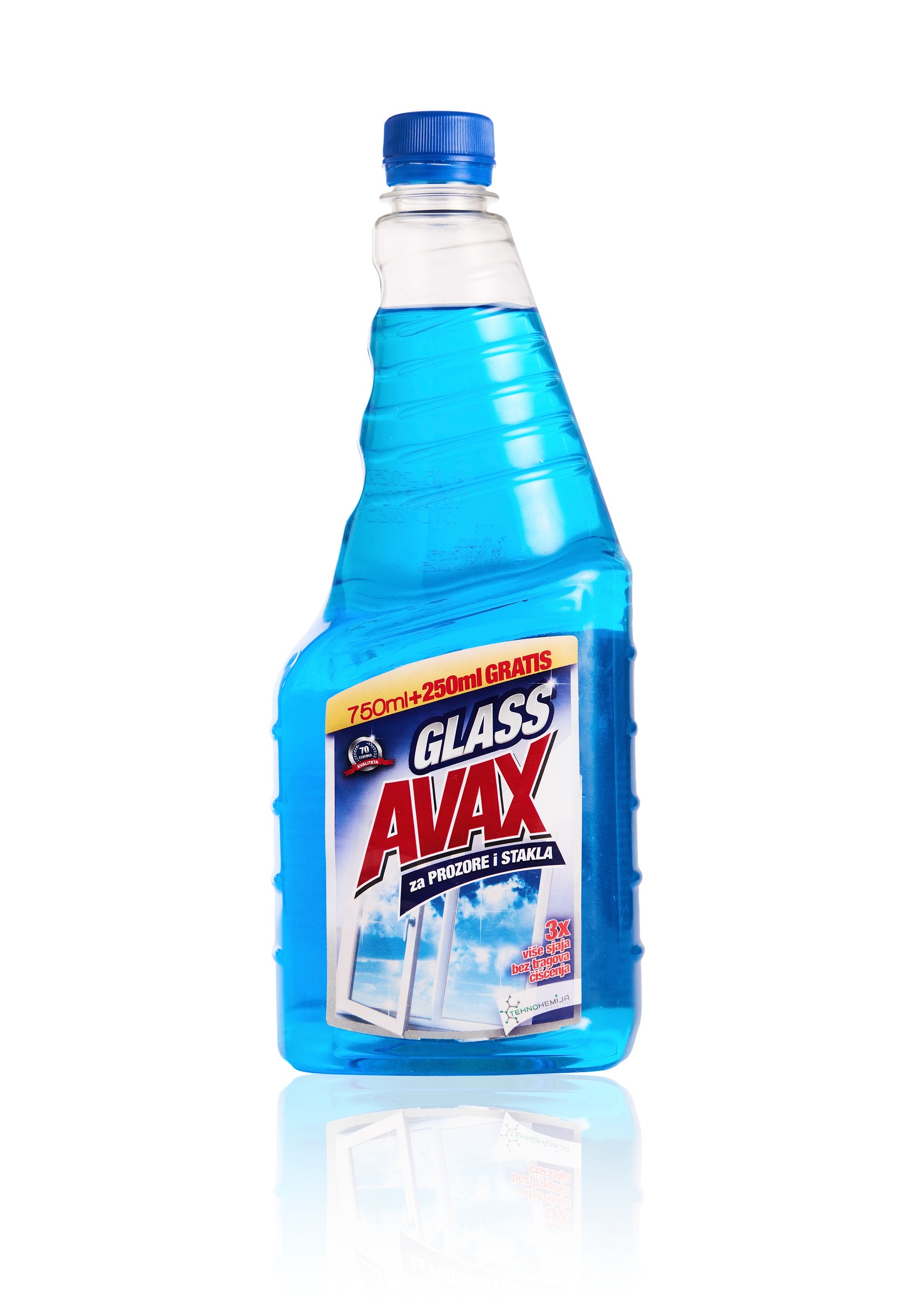 Avax Sredstvo za čišćenje prozora i stakla, dopuna, 1l