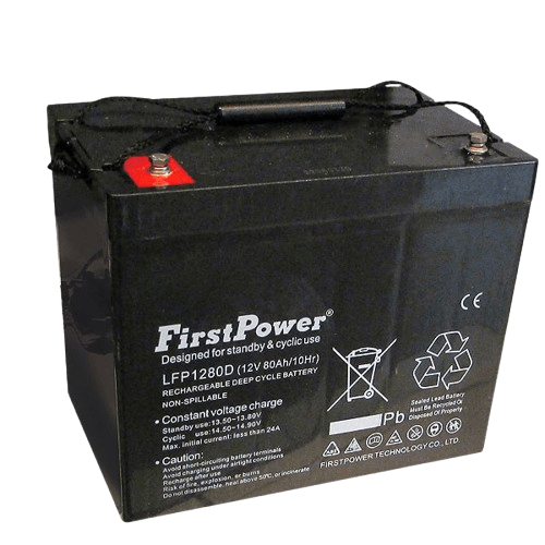 FIRST POWER Akumulator LFP1280D Firstpower, 12V, 80Ah