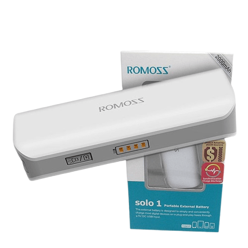 ROMOSS Eksterna baterija Solo 1, 2000mAh