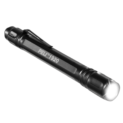 PELI Baterijska lampa, LED, Aluminijumska, 120 lm, Crna