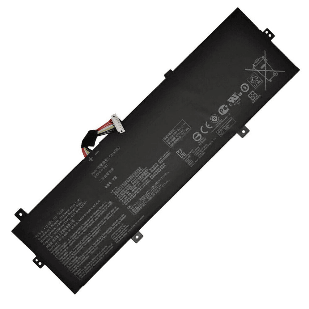 ASUS Baterija za laptop Asus ZenBook UX430/C31N1620, 11.55 V, 50 Wh/4335 mAh, Crna