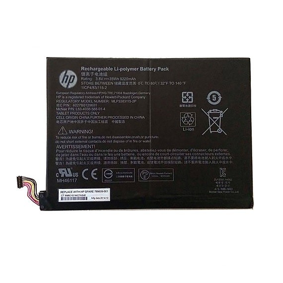 HEWLETT PACKARD Baterija za laptop Pavilion X2 10-K/MLP3383115-2P, 3.8V, 35Wh, 9220mAh