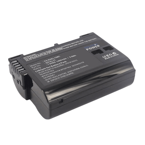 TELIT POWER Baterija za kameru Nikon Li-Ion 7.0 V 1400 mAh EN-EL15MC, Crna