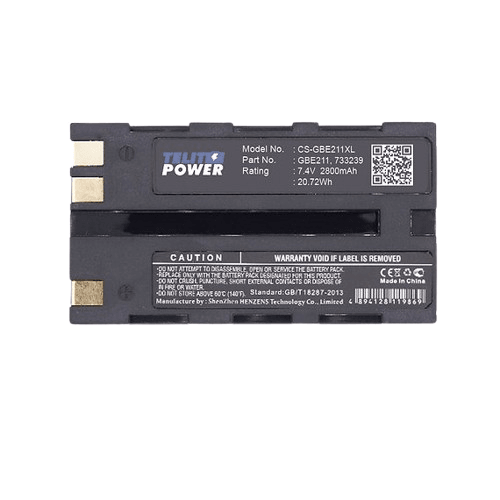 TELIT POWER Baterija Li-Ion 7.4 V 3400 mAh GEB211, Crna