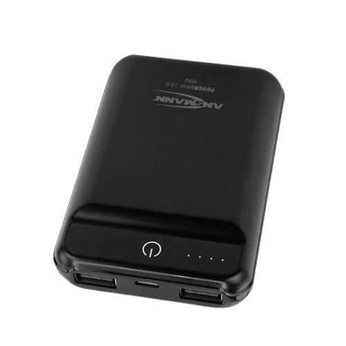 ANSMANN Eksterna baterija 10000 mAh, Mini 10.8, Crna