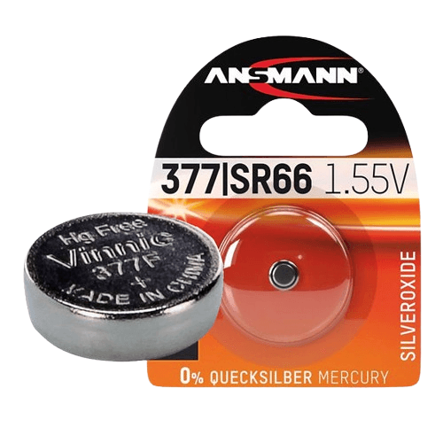 ANSMANN Baterija za satove 1.55 V SR66, SR626, 377, Srebro-oksid