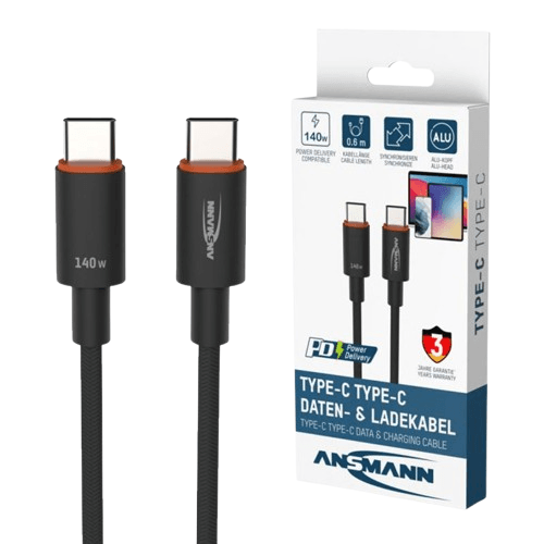 ANSMANN Kabl, USB - C na USB - C