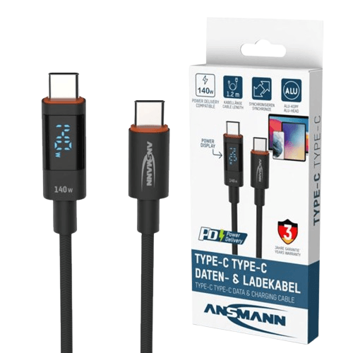 ANSMANN Kabl, USB - C na USB - C